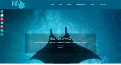 Desktop Screenshot of bigfishdiving.com